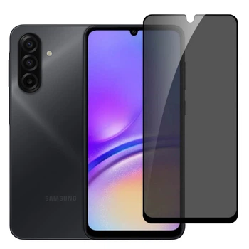 Захисне скло Fiji Privacy для Samsung Galaxy A17 (A176) антишпигун Anti-peeping повне проклеювання чорний
