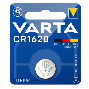 Батарейка Varta CR1620 Lithium 3V (блистер 1 шт) (53423)