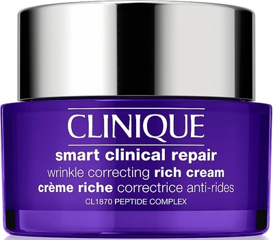 Антивозрастной насыщенный интеллектуальный крем для лица - Clinique Smart Clinical Repair Wrinkle Correcting Rich Cream 50ml (965128-1226547-2)