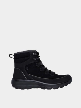Жіночі черевики Skechers Easy Going 39,5- Winter Martha Stewart 188013 BLK