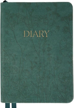 Щоденник датований Leo Planner 2026 Fiorella A6 352 сторінки Зелений (252707) (5056574457561)