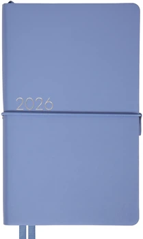 Ежедневник датированный Leo Planner 2026 Glory 12х20 см 352 страницы Голубой (252631) (5056574456649)