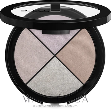 Палетка хайлайтерів - Aden Cosmetics Highlighter Palette 22g (762579-18070)