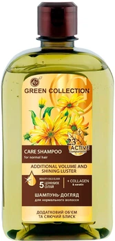 Шампунь для волосся "Додатковий об'єм та сяючий блиск" - Green Collection 500ml (358079-95062)