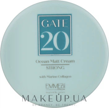 Матовий крем сильної фіксації - Emmebi Italia Gate 20 Ocean Matt Cream Strong 100ml (892721-87989)