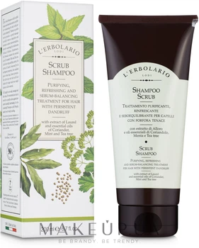 Шампунь-скраб для волосся проти лупи - L'Erbolario Shampoo Scrub 200ml (738887-83034)