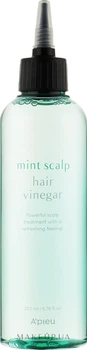 Догляд за жирною шкірою голови - A'pieu Mint Scalp Hair Vinegar 200ml (902443-62174)