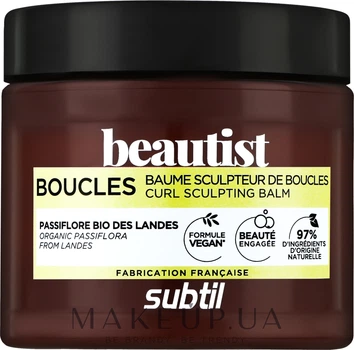 Бальзам для кучерявого волосся для моделювання локонів - Subtil Beautist Curly Balm 250ml (1098688-166263)