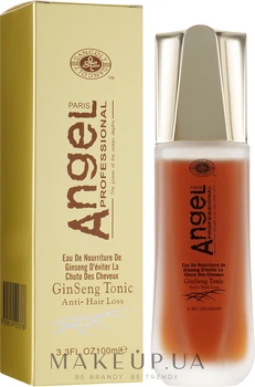 Тонік проти випадіння волосся з екстрактом женьшеню - Angel Professional Paris With Ginseng Extract Tonic 100ml (204927-143604)