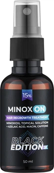 Лосьйон для росту волосся 15% - Minoxon Hair Regrowth Treatment Minoxidil Topical Solution Black Edition 15% 50ml (963307-75961)