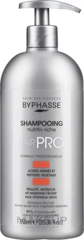 Шампунь для сухого волосся - Byphasse Hair Pro Shampoo Nutritiv Riche 750ml (240107-188787)