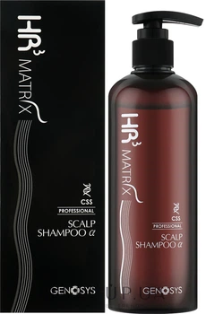 Шампунь від випадання та для стимуляції росту волосся - Genosys HR3 MATRIX Scalp Shampoo 300ml (1121821-154569)