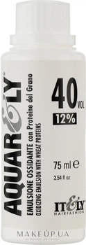 Окислювальна емульсія 12% - Itely Hairfashion Aquarely Oxidizing Emulsion 75ml (1103006-150696)