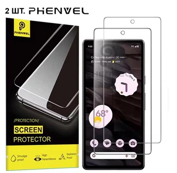 Комплект 2 шт. Захисне скло PHENVEL для Google Pixel 8Pro (Прозоре)