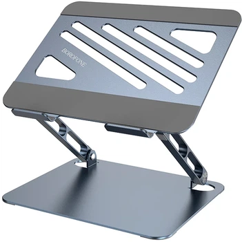Подставка для ноутбука BOROFONE BH115 Plus Vito metal notebook stand серая