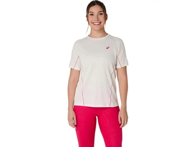 Женская футболка Asics GAME ALL OVER PRINT SS TOP CREAM (M) 2042A385-100 M