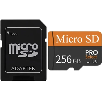 Карта пам'яті microSD 256ГБ з адаптером