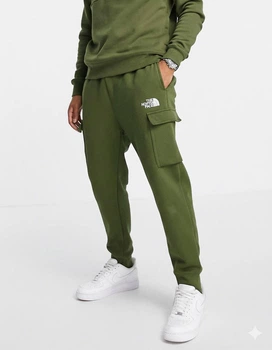 Зимові спортивні чоловічі штани The North Face великі розміри 3XL Зелений (HS-1612)