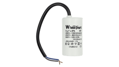 Конденсатор CBB60-K 5 мкФ, 450 В, Whicepart (провод)