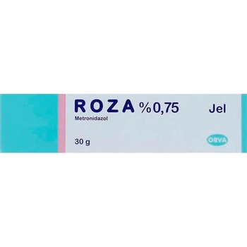 Гель от розацеа дерматологических воспалений Roza 0,75 Metro-nidazol 30 г
