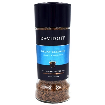 Кава розчинна без кофеїну Davidoff Dek 100 г