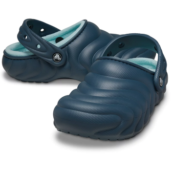 Сабо з хутром Crocs Classic Lined Overpuff Clog 43 Синій 210059