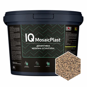 Мозаїчна штукатурка з натурального каміння VAMIUT IQ MosaicPlast, колір 71, 14 кг
