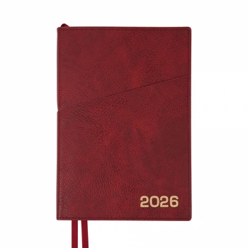 Щоденник Leo Planner А5 2026 Credo 368 з Червоний (252645)