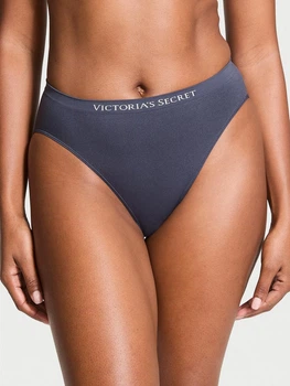 Женские трусики Victoria's Secret (7114439124822) Seamless High-Leg Brief XXL синие