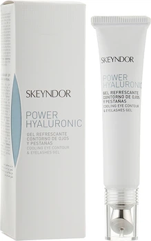 Skeyndor Power Hyaluronic Gel Refrescante Cooling Eye Gel Охлаждающий гель для век и ресниц 15ml (959879-42271)