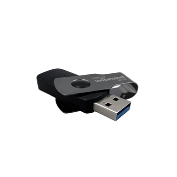 Флеш память флешка Wibrand USB 3.2 Gen1 Lizard 32GB Black (WI3.2/LI32P9B)