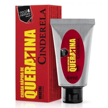 Крем для вирівнювання волосся Real Natura Carga De Queratina Creme Cinderela, 75 мл (5600493410024)