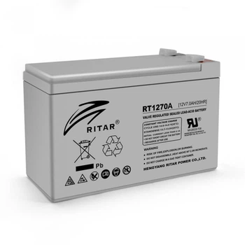 Акумуляторна батарея Ritar AGM RT1270 12V 7Ah