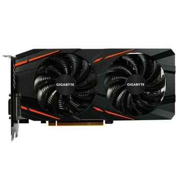 Видеокарта Gigabyte AMD Radeon RX 480 8GB Windforce rev 1.0 (GV-RX480WF2-8GD rev 1.0) (GDDR5, 256 bit, PCI-E 3.0 x16) Б/у