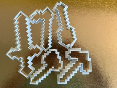 Набор форм для печенья Minecraft Cookie Cutter Set