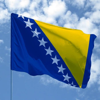 Флаг Боснии и Герцеговины 150х90см, 772