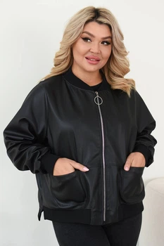 Жінкам Куртка, колір Чорний Fashion 9MIS_467Black 3XL Чорний (2000000953076)