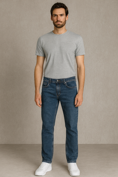 Джинсы Regular fit мужские Levi's 502 Taper 29507-1294 32-34 Темно