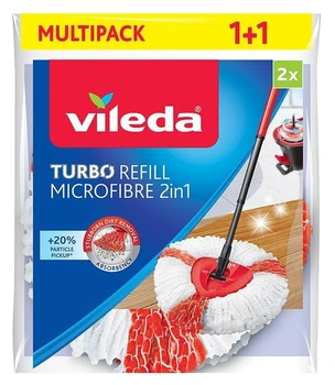 Змінна насадка для швабри VILEDA Turbo 2в1 2шт