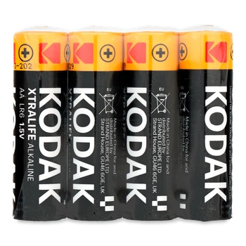 Батарейка KODAK LR06 АА XtraLife alkaline 4shrink