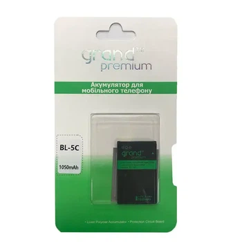Акумулятор GRAND Premium Nokia BL-5C 1050mAh