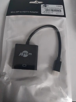 Перехідник ATCOM Mini DisplayPort male - HDMI female 10см 11042