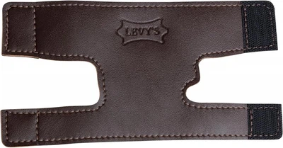 Чехол для клапанов трубы Levy's LVG1-VGNDBR Leather Valve Guard Trumpet (Vegan Dark Brown)