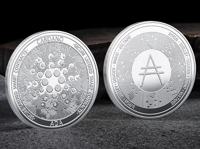 Сувенирная монета ADA Кардано CARDANO в пластиковой прозрачной коробке/чехле (530284940) Серебро