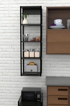 Настенная полка в стиле лофт EcoLoft Ленора DSP-1230-5