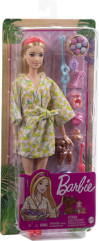 Lalka Barbie Aktywny wypoczynek Spa-pielęgnacja (HKT90) (194735108176)