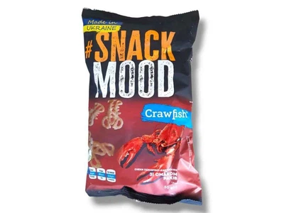 Снеки SNACK MOOD 50г Раки з пелет пшенично-картопляні м /уп