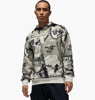 Кофта мужская Jordan Brooklyn All Over Print L Комбинированный FV7297-010