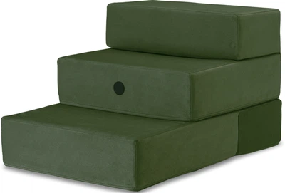 Ступеньки для собак Harley and Cho Tetris Double Green Velur S высота 12 см (3103695)