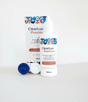 Розчин для контактних лінз ClearLux Premium 100 ml